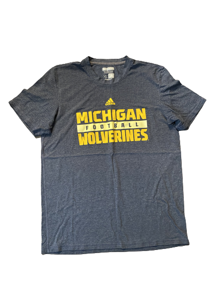 Quinn Nordin Michigan Football Team Issued Workout Shirt (Size XL)