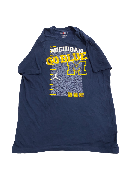 Erick All Michigan Football Team-Issued  T-Shirt (Size XL)