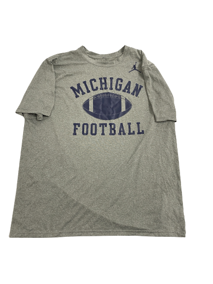 Erick All Michigan Football Team-Issued T-Shirt (Size XL)
