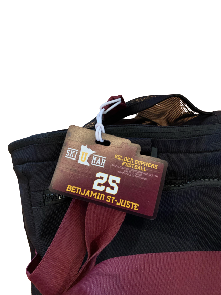 Benjamin St-Juste Minnesota Football Player Exclusive Travel Duffel Bag