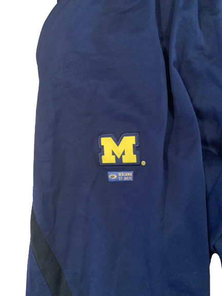 Benjamin St-Juste Michigan Football Team Issued Sweatpants (Size XL)