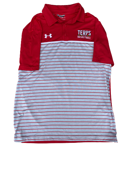 Maryland Basketball Polo Shirt (Size L)
