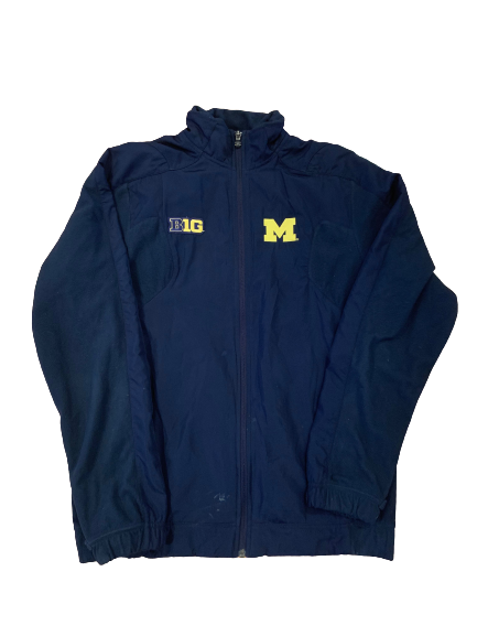 Benjamin St-Juste Michigan Football Team Issued Jacket (Size M)