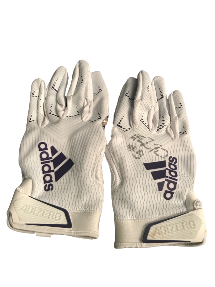 Andre Baccellia Washington Adidas Signed Gloves