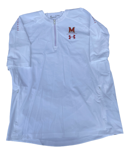 Maryland Basketball Short Sleeve 1/4 Zip (Size XL)