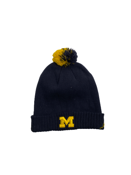 Erick All Michigan Football Team-Issued Beanie Hat