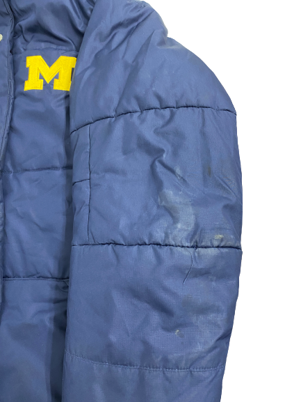 Erick All Michigan Football Player-Exclusive Nike Storm-Fit Winter Coat (Size XL)