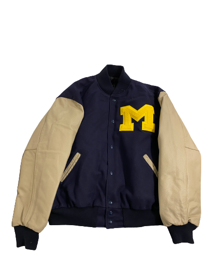 Erick All Michigan Football Player-Exclusive Athlete Varsity Jacket (Size XXL)