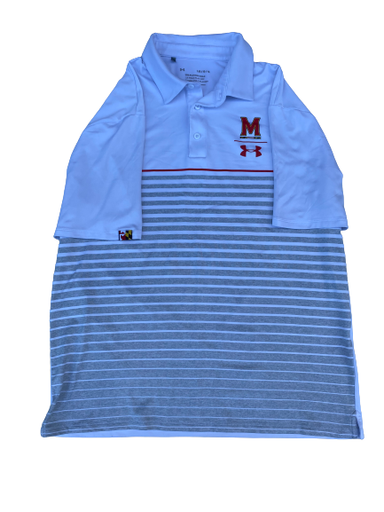 Maryland Basketball Polo Shirt (Size L)