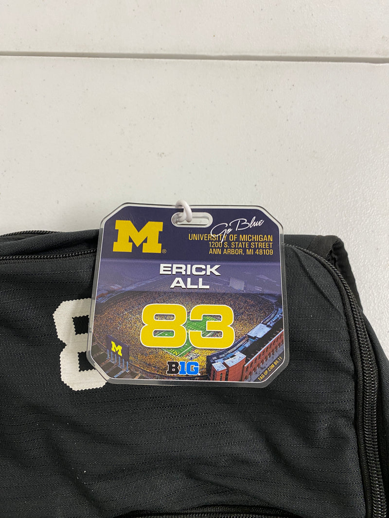 Erick All Michigan Football Player-Exclusive Backpack With 
