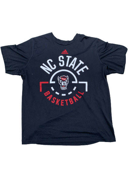 C.J. Bryce Adidas NC State Basketball T-Shirt