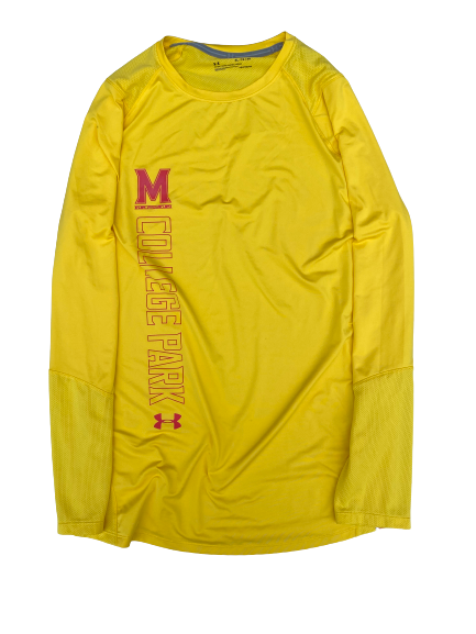 Maryland Basketball Long Sleeve Shirt (Size XL)