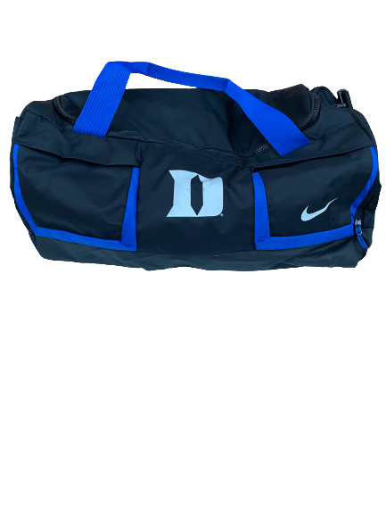 Dylan Singleton Duke Football Nike Travel Duffle Bag