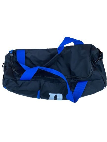 Dylan Singleton Duke Football Nike Travel Duffle Bag