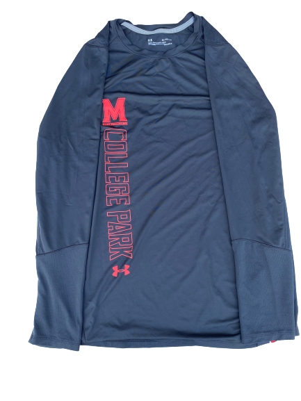 Maryland Basketball Long Sleeve Shirt (Size XL)