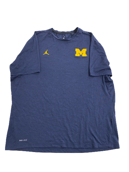 Erick All Michigan Football Team-Issued T-Shirt (Size XXL)