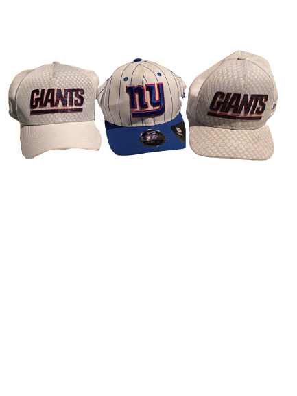 Shane Smith New York Giants Hat Set (Set of 3)