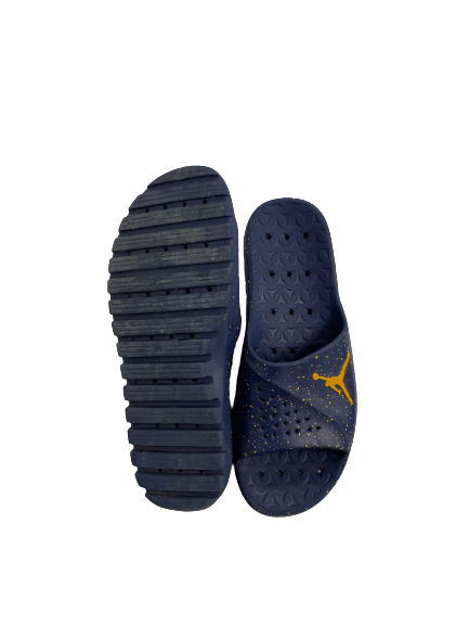Erick All Michigan Football Team-Issued Slides (Size 14)