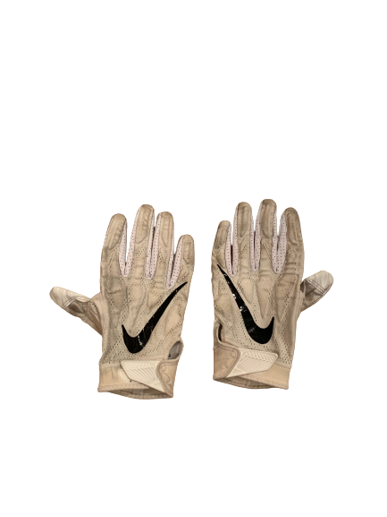 Damon Hazelton Missouri Football Practice-Worn Gloves (Size 3XL)