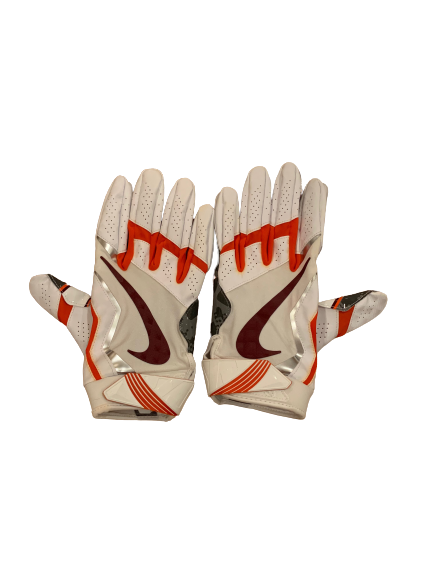 Damon Hazelton Virginia Tech Player Exclusive Gloves (Size 3XL)
