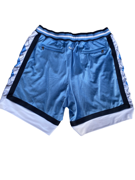 Luke Maye North Carolina Authentic Player Exclusive "Just Don" Shorts (Size XXLT)