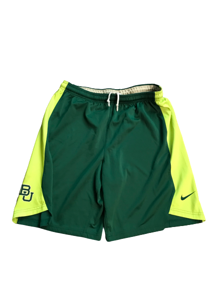 Makai Mason Baylor Team Issued Practice Shorts (Size L)