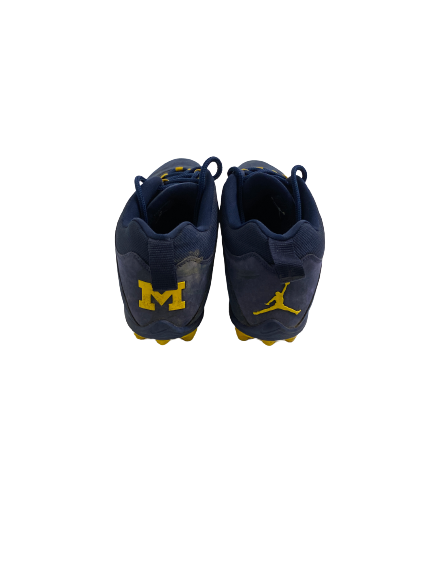 Erick All Michigan Football Player-Exclusive Cleats (Size 14)
