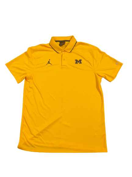 Michigan Basketball Jordan Polo Shirt (Size M)