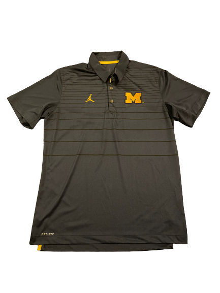 Michigan Basketball Jordan Polo Shirt (Size M)