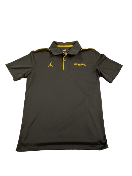 Michigan Basketball Jordan Polo Shirt (Size M)