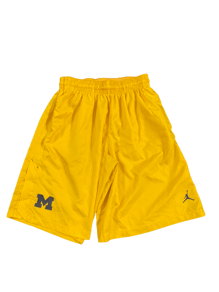 Michigan Basketball Jordan Workout Shorts (Size M)