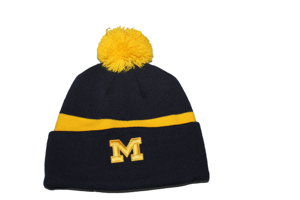 Michigan Jordan Beanie Winter Hat