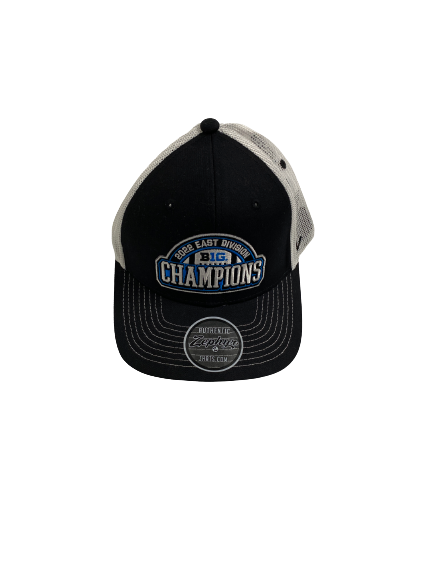 Erick All Michigan Football Team-Issued 2022 B1G 10 East Division Champions On Field Adjustable Hat