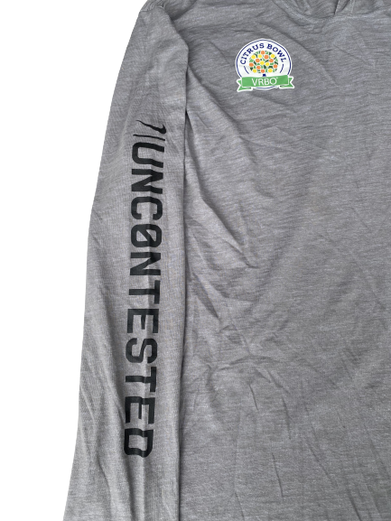 Landon Young Kentucky Football Team Issued Citrus Bowl Sweatshirt (Size 2XL)