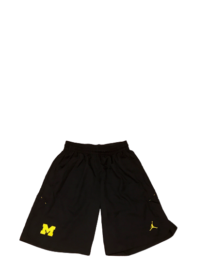 Michigan Jordan Blue Shorts