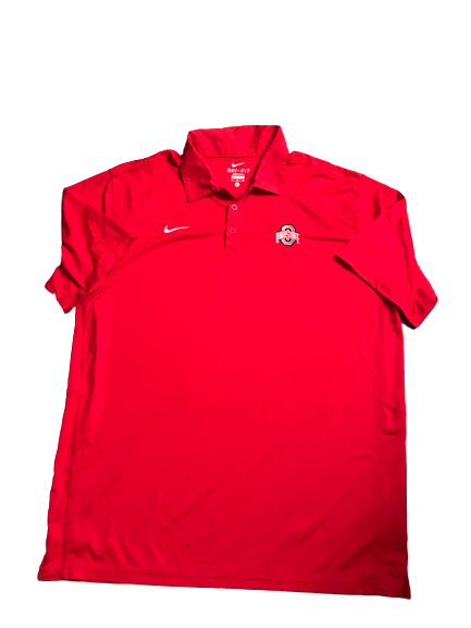 Rashod Berry Ohio State Nike Polo Shirt (Size XL)