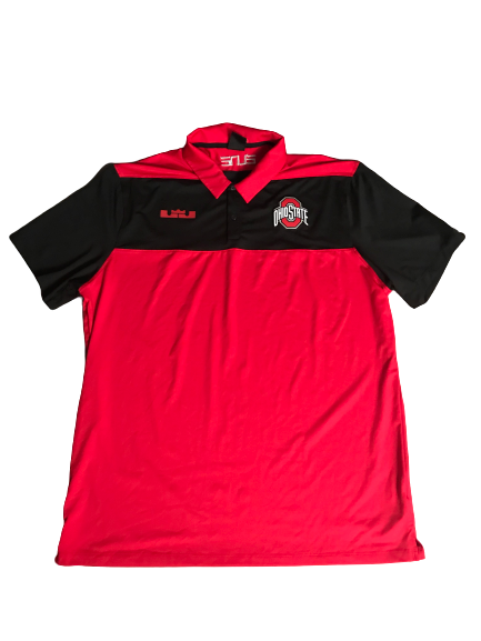 Rashod Berry Ohio State Lebron James Polo Shirt (Size XL)