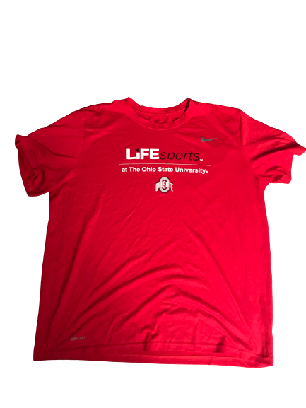 Rashod Berry Ohio State "Life Sports" Nike T-Shirt (Size XXL)