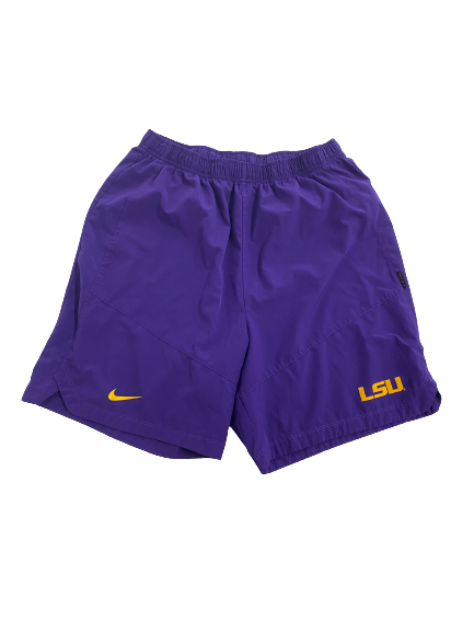 Desmond Little LSU Football Team-Issued Shorts (Size L)
