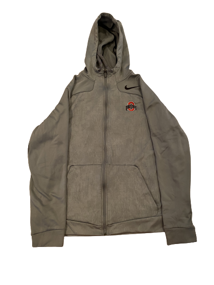 Chris Worley Ohio State Team Issued Travel Sweatsuit (Jacket + Sweatpants)