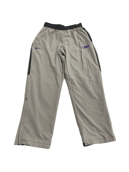 Desmond Little LSU Football Team-Issued Sweatpants (Size L)