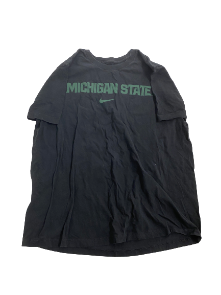 Kendell Brooks Michigan State Football Team-Issued T-Shirt (Size XL)