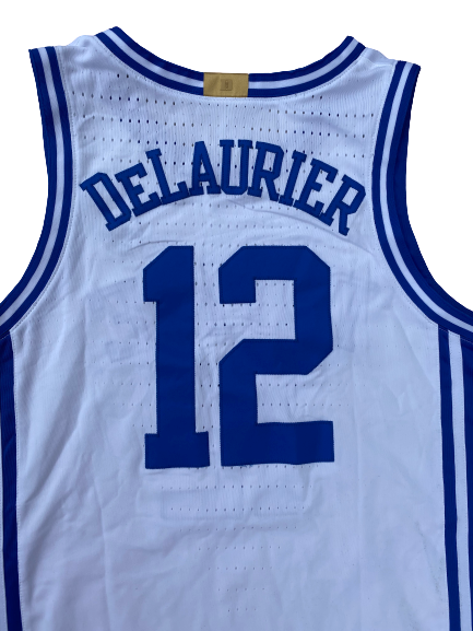 Javin DeLaurier Duke Basketball 2019-2020 Game-Worn Uniform Set