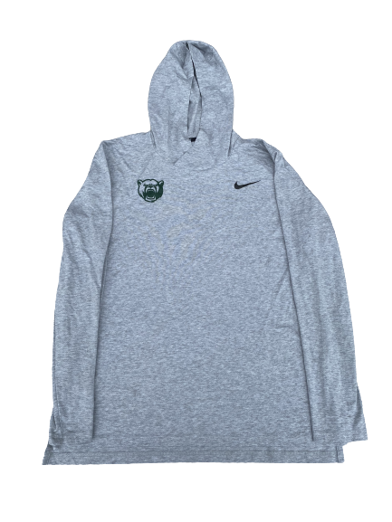 Davion Mitchell Baylor Basketball Team Issued Performance Hoodie (Size L)