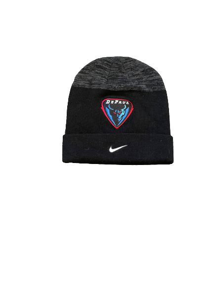 Eli Cain DePaul Basketball Team Issued Beanie Hat