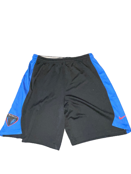 Eli Cain DePaul Basketball Team Exclusive Practice Shorts (Size XL)