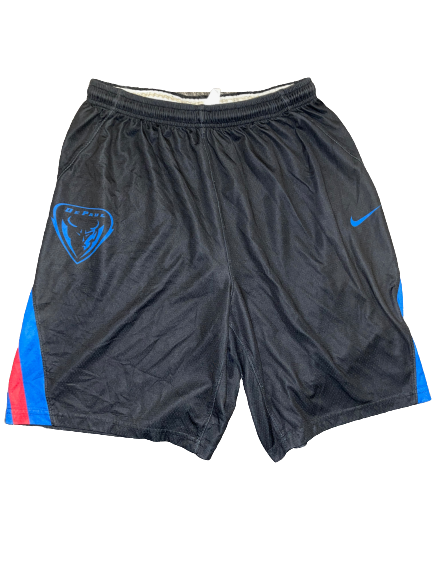 Eli Cain DePaul Basketball Team Exclusive Practice Shorts (Size XL)