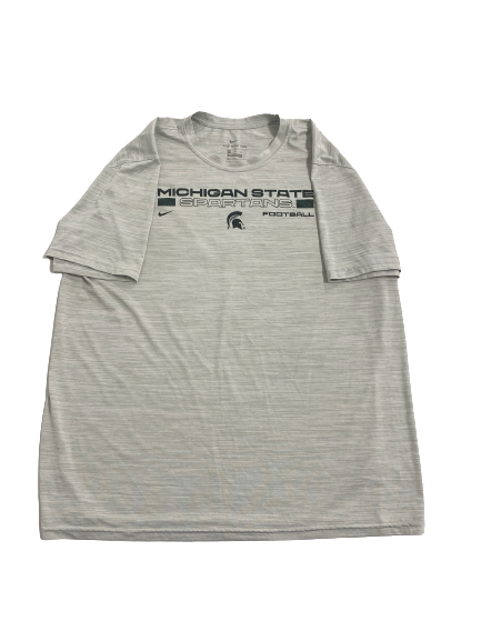 Kendell Brooks Michigan State Football Player-Exclusive T-Shirt with 