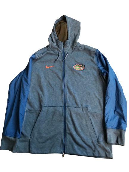Jacob Tilghman Florida Nike Full-Zip Jacket With Hood (Size XL)