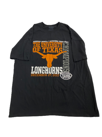 Tim Yoder Texas Football Team Issued Texas Bowl T-Shirt (Size XL)